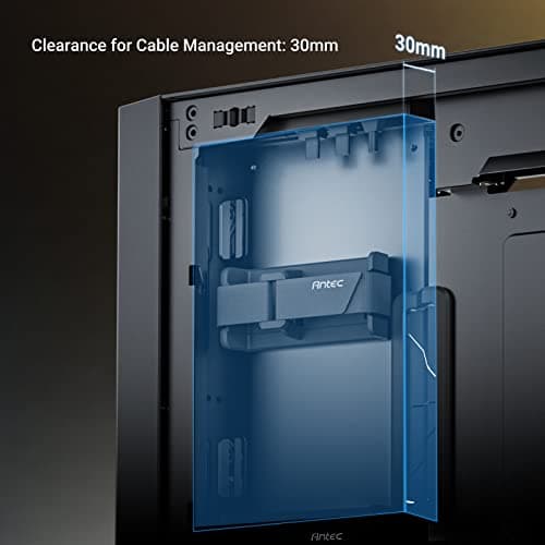 Antec Performance 1 FT ATX Full Tower Black Tempered Glass Side Panel image