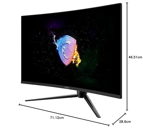 MSI Optix AG321CQR 31.5" 1440p 165Hz VA Curved Monitor image
