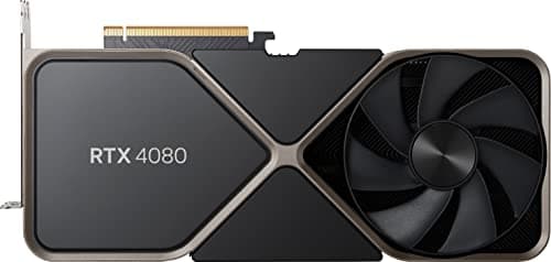 NVIDIA GeForce RTX 4080 Founders Edition 16GB GDDR6X Black / Silver image