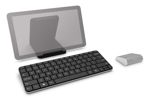 Microsoft PL2 Wedge Mobile Bluetooth Mini Keyboard image