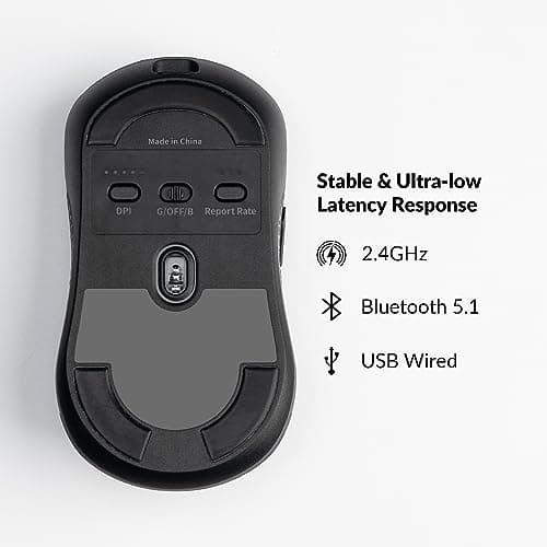 Keychron M3 Mini Wired/Wireless/Bluetooth Optical Mouse image