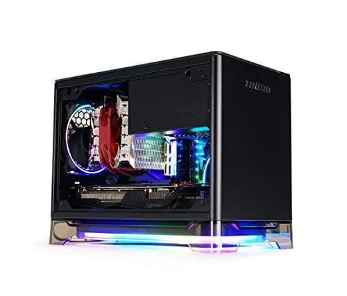In Win A1 PLUS BLACK Mini-ITX Tower with Integrated ARGB Lighting and 650W 80 PLUS Gold Power Supply image