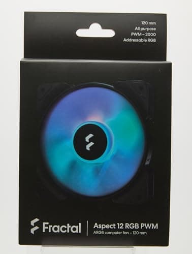 Fractal Design Aspect 12 120mm Black RGB PWM 56 CFM image