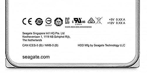 Seagate IronWolf NAS 12TB 3.5" HDD 7200RPM SATA 6.0 Gb/s image