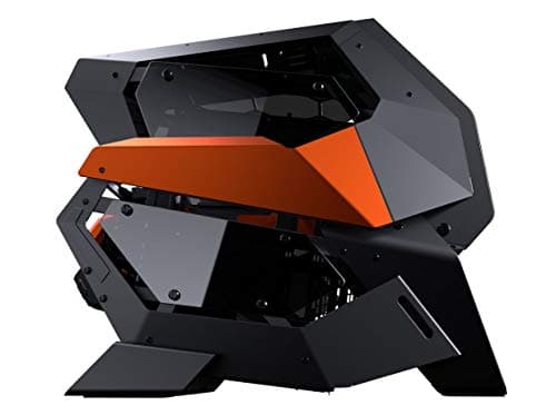 Cougar Conquer 2 ATX Mid Tower Black / Orange Tempered Glass Side Panel with USB 3.2 Gen 2 Type-C and USB 3.2 Gen 1 Type-A image