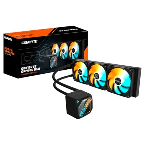 Gigabyte GAMING 360 61.61 CFM Water 360mm 61.61 CFM Black image