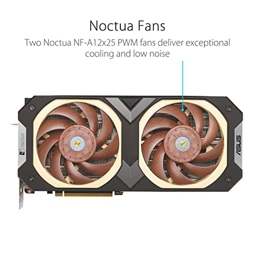 Asus Noctua OC GeForce RTX 4080 16GB GDDR6X Brown / Beige image