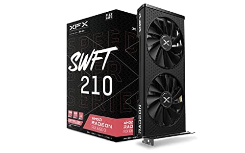XFX Speedster SWFT 210 Black Radeon RX 6600 8GB GDDR6 image