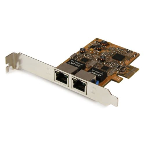 StarTech ST1000SPEXD3 2 x Gigabit Ethernet PCIe x1 image