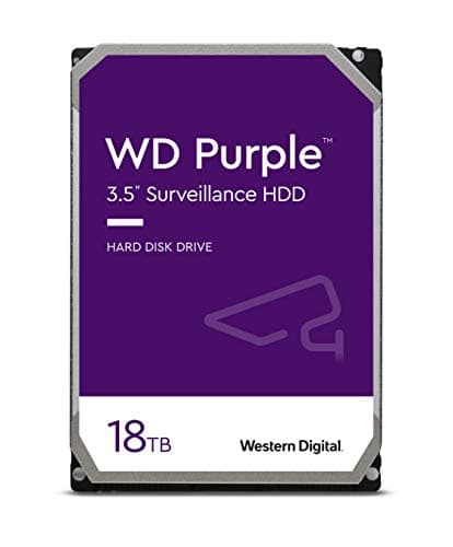 Western Digital Purple 18TB 3.5" HDD 7200RPM SATA 6.0 Gb/s Internal image