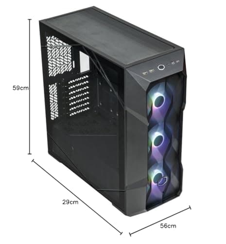 Cooler Master MasterBox TD500 Mesh V2 ATX Mid Tower Tempered Glass image