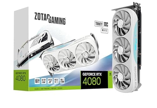 Zotac GAMING Trinity OC GeForce RTX 4080 16GB GDDR6X White main image
