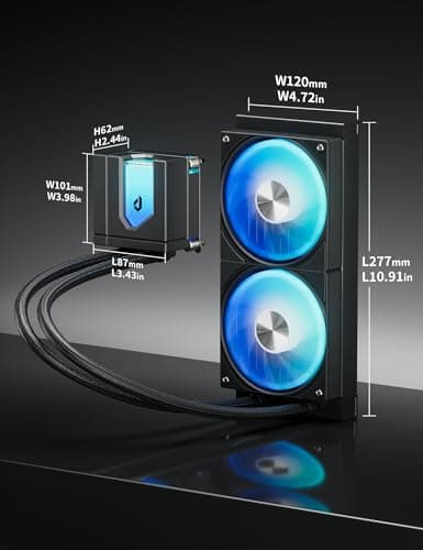 upHere E240KC Water 240mm Black image