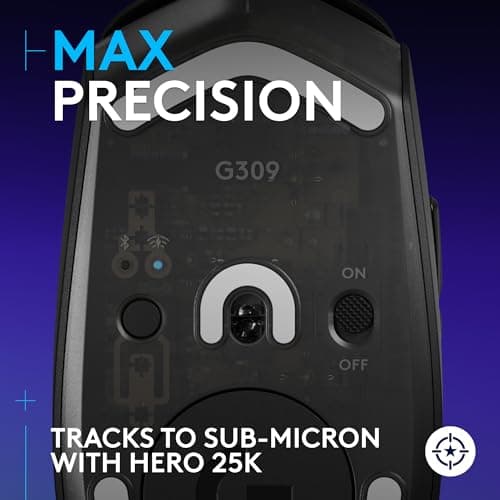 Logitech G309 LIGHTSPEED Wireless/Bluetooth Optical Gaming Mouse image