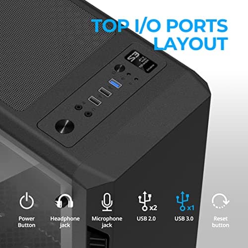 Zalman S3 ATX Mid Tower Black Acrylic Side Panel image