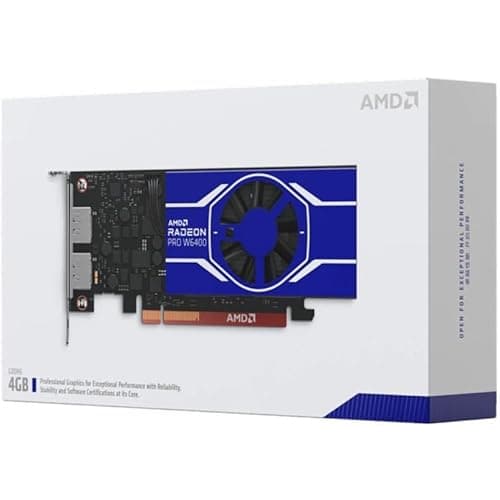 AMD Radeon PRO W6400 Blue 4GB GDDR6 Blue image