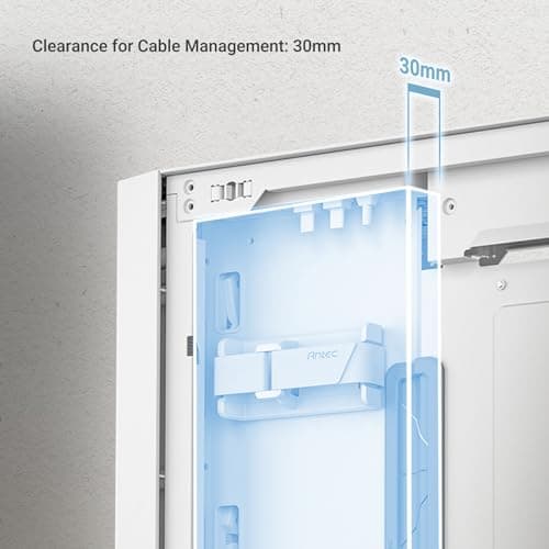 Antec Performance 1 ATX Full Tower White Tempered Glass image