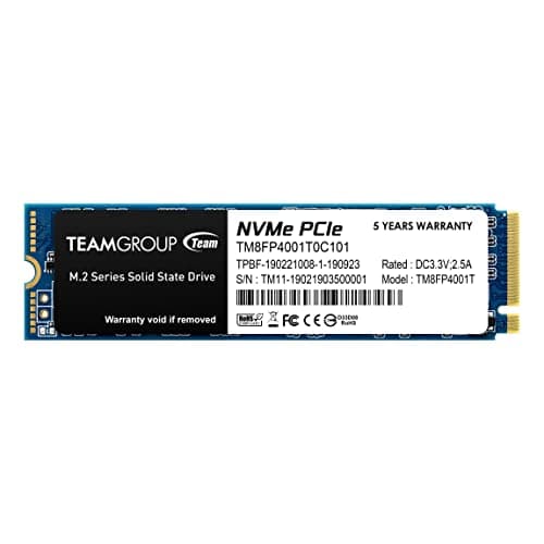 TEAMGROUP MP34 1TB M.2-2280 SSD PCIe 3.0 X4 NVMe main image