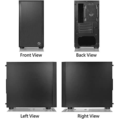 Thermaltake Versa H17 Micro ATX Mini Tower Black image