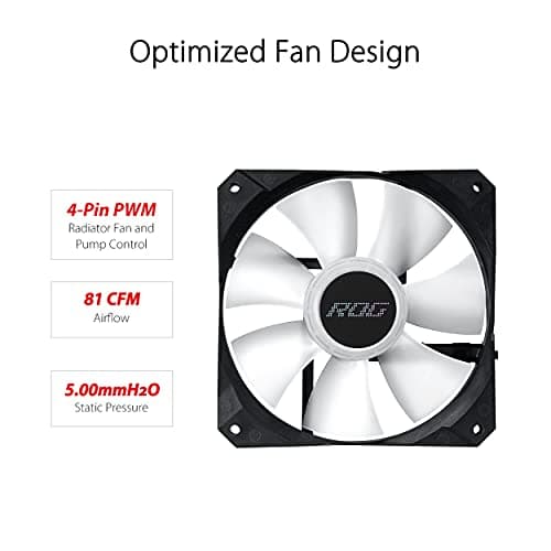 Asus ROG STRIX LC II Water 360mm ARGB Black image