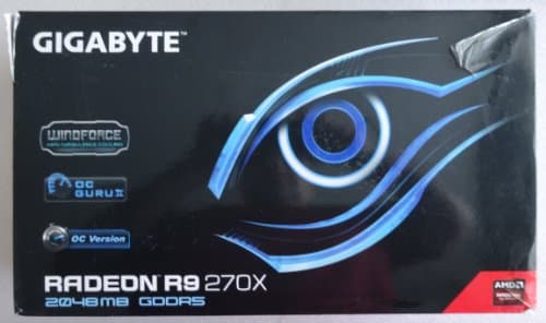 Gigabyte WINDFORCE Radeon R9 270X 2 GB image