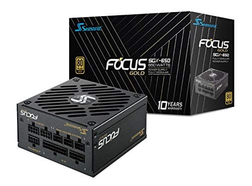 SeaSonic FOCUS SGX SFX 650W Fully Modular 80+ Gold Certified image