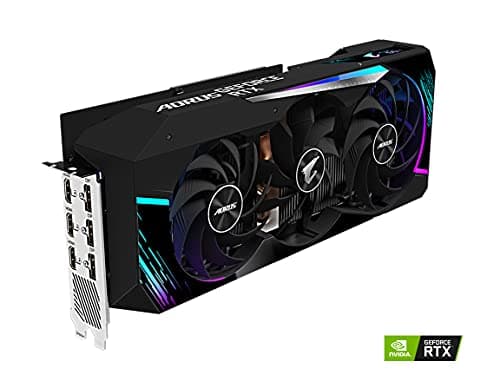 Gigabyte AORUS MASTER GeForce RTX 3080 Ti 12GB GDDR6X Black image