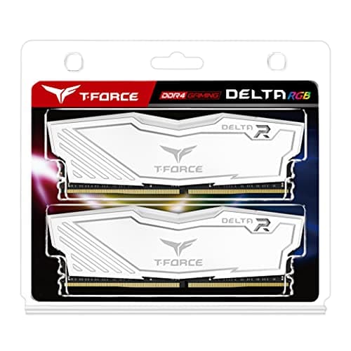 TEAMGROUP T-Force Delta RGB White DDR4-3600 CL18 32GB (2x16GB) WHITE image