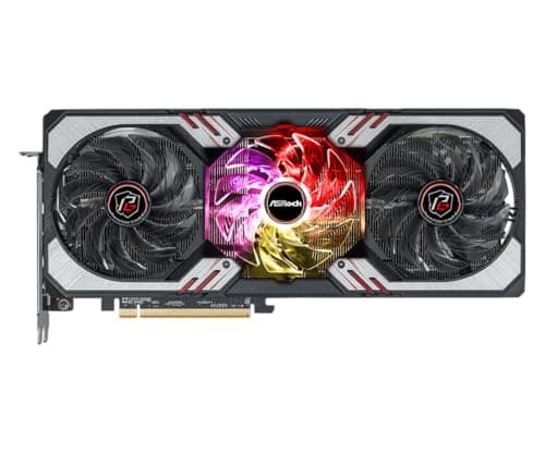 ASRock Phantom Gaming D OC Radeon RX 6750 XT 12GB GDDR6 Silver / Black image
