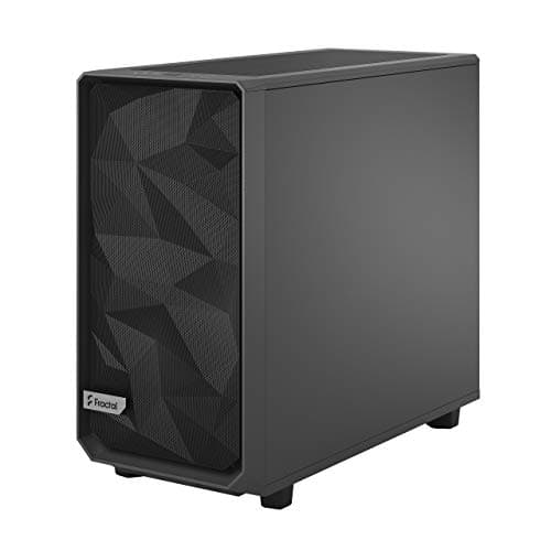 Fractal Design Meshify 2 ATX Mid Tower Gray Tinted Tempered Glass Side Panel USB 3.2 Gen 2 Type-C USB 3.2 Gen 1 Type-A image