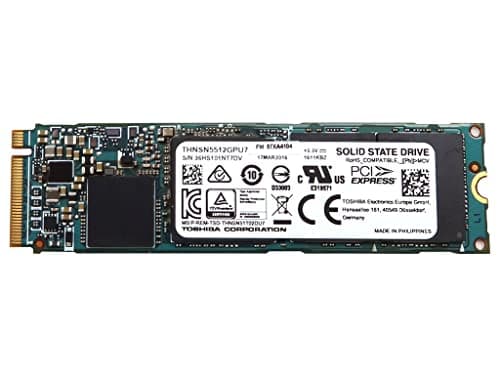 Toshiba XG3 512GB SSD M.2-2280 PCIe 3.0 x4 NVMe image