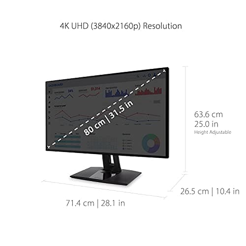 ViewSonic VP3268A-4K 32" 4K IPS Monitor image