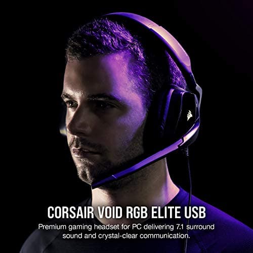 Corsair VOID RGB ELITE 7.1 Channel Closed Gaming Headset image