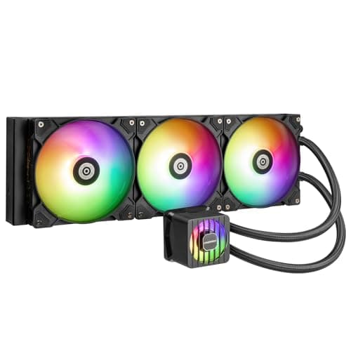 Enermax LIQMAXFLO Water 420mm 78.76 CFM Black image