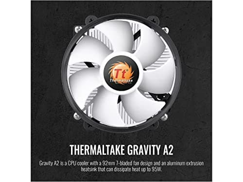 Thermaltake Gravity A2 46.24 CFM Air 60mm Silver / Black image