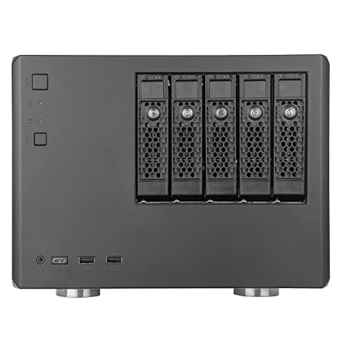 Silverstone CS351 Micro ATX Desktop Black with USB 3.2 Gen 2 Type-C and USB 3.2 Gen 1 Type-A image