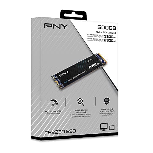 PNY CS2230 500GB M.2-2280 SSD PCIe 3.0 x4 NVMe image