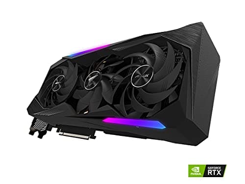 Gigabyte AORUS MASTER GeForce RTX 3070 Ti 8GB GDDR6X Black image