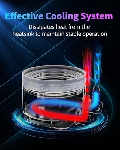 Minorsonic CPU Cooler 240mm Black image