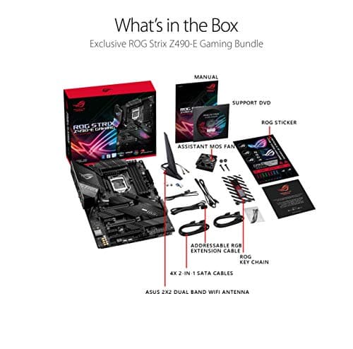 Asus Z490-E ROG STRIX GAMING DDR4 ATX image