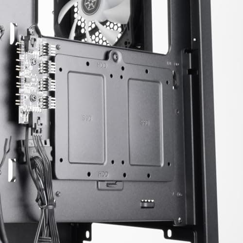 Silverstone FARA 514X ATX Mid Tower Black Tempered Glass image