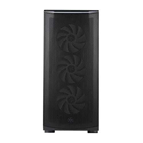 Silverstone FARA 512Z ATX Mid Tower Black with Tempered Glass Side Panel and USB 3.2 Gen 2 Type-C USB 3.2 Gen 1 Type-A image