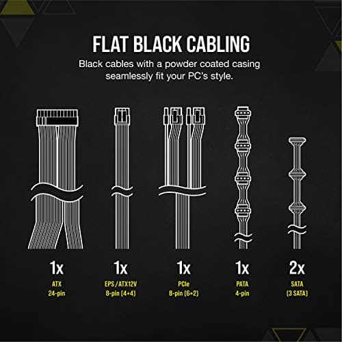 Corsair VS500 (2020) Black ATX 500W Non-Modular 80+ Bronze Certified image