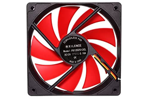 Xilence XPF120.R 120mm Red / Black 44.71 CFM 1-Pack image