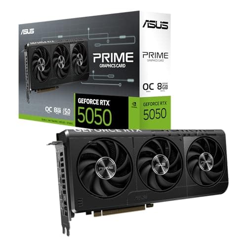 Asus PRIME GeForce RTX 5050 8GB GDDR6 Black image