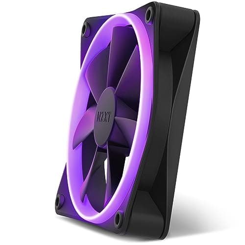NZXT F120 120mm Black Addressable RGB PWM 50.18 CFM image
