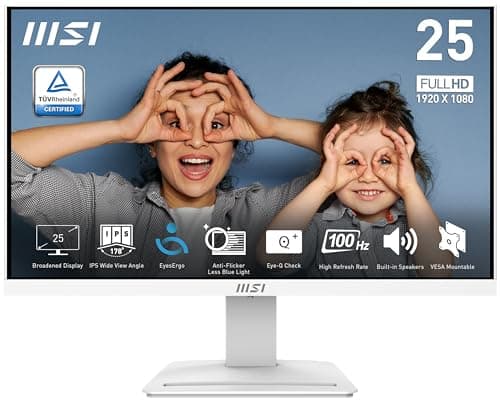 MSI PRO MP253W 24.5" 1080p 100Hz IPS Monitor main image