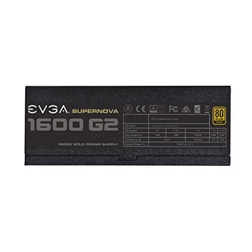 EVGA SuperNOVA 1600 G2 ATX 1600W 80+ Gold Fully Modular image