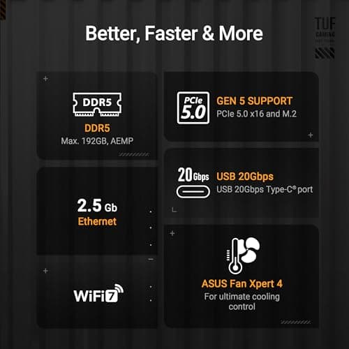 Asus B850 TUF GAMING PLUS WIFI DDR5 ATX image