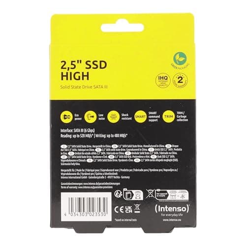 Intenso High Performance 960GB SSD 2.5" SATA image